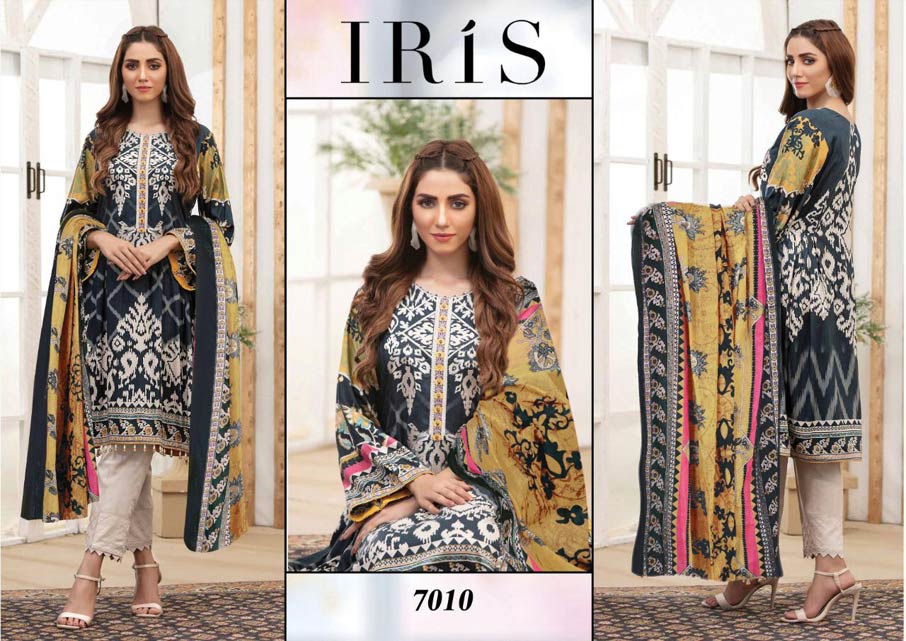 Iris Vol-7 Cotton Dress Material Catalogue Set Iris Vol-7 Cotton Dress Material Catalogue Set